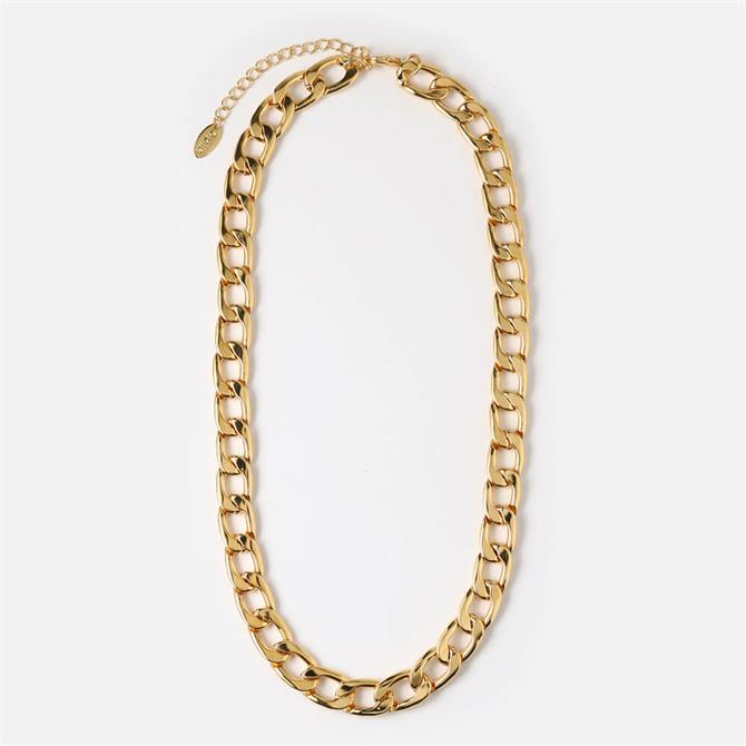Orelia London Jewellery Gold Chunky Chain Gold Necklace